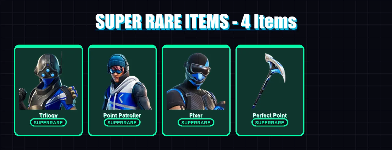 [PS4/PS5/XBOX/PC] | Trilogy | Point Patroller | Fixer | Midas | Raz | 74 skin | 58 pickaxe | 45 emote | 43 glider | Lv700