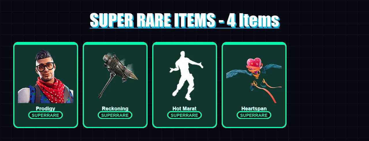[PS4/PS5/XBOX/PC] | Prodigy | Blackheart | A.I.M. | Hybrid | Zenith | 35 skin | 25 pickaxe | 37 emote | 34 glider | Lv411 — Fortnite account