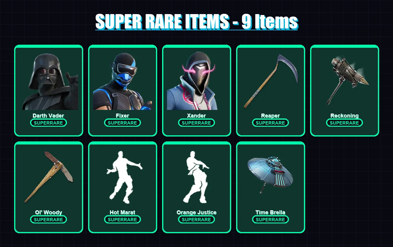[PC/XBOX/PSN] | Darth Vader | Fixer | Xander | Frozen Raven | Vi | 112 skin | 115 pickaxe | 95 emote | 101 glider | Lv1503 — Fortnite account