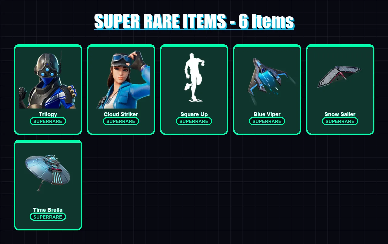 [PS4/PS5/XBOX/PC] | Trilogy | Cloud Striker | Peter Griffin | Deadpool | The Scientist | 86 skin | 109 pickaxe | 95 emote | 107 glider | Lv1383