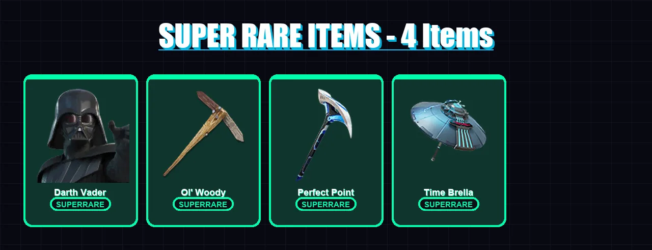 [SWITCH/XBOX/PSN/PC] | Darth Vader | Valeria | Nezumi | Predator | Paradigm (Reality-659) | 91 skin | 112 pickaxe | 106 emote | 115 glider | Lv2360 — Fortnite account
