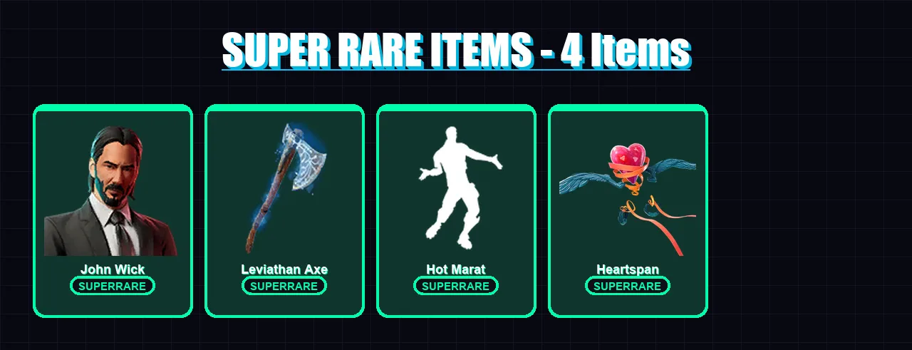 [PC/XBOX/PSN] | John Wick | Menace | Mandalorian | Kymera | The Cube Queen | 86 skin | 87 pickaxe | 93 emote | 82 glider | Lv1201