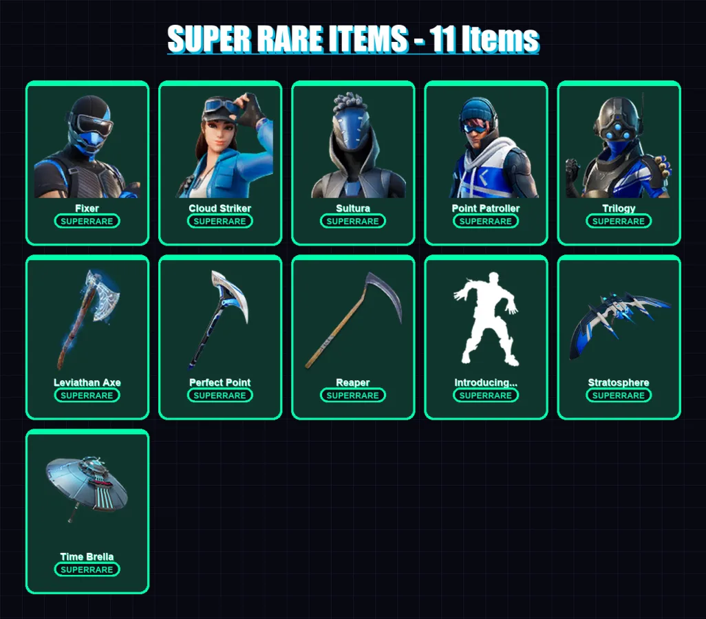 [PC/XBOX/PSN] | Midas | Skull Trooper  | Deadpool | Chani | Ellen Ripley | 400 skin | 304 pickaxe | 212 emote | 182 glider | Lv2629 — Fortnite account