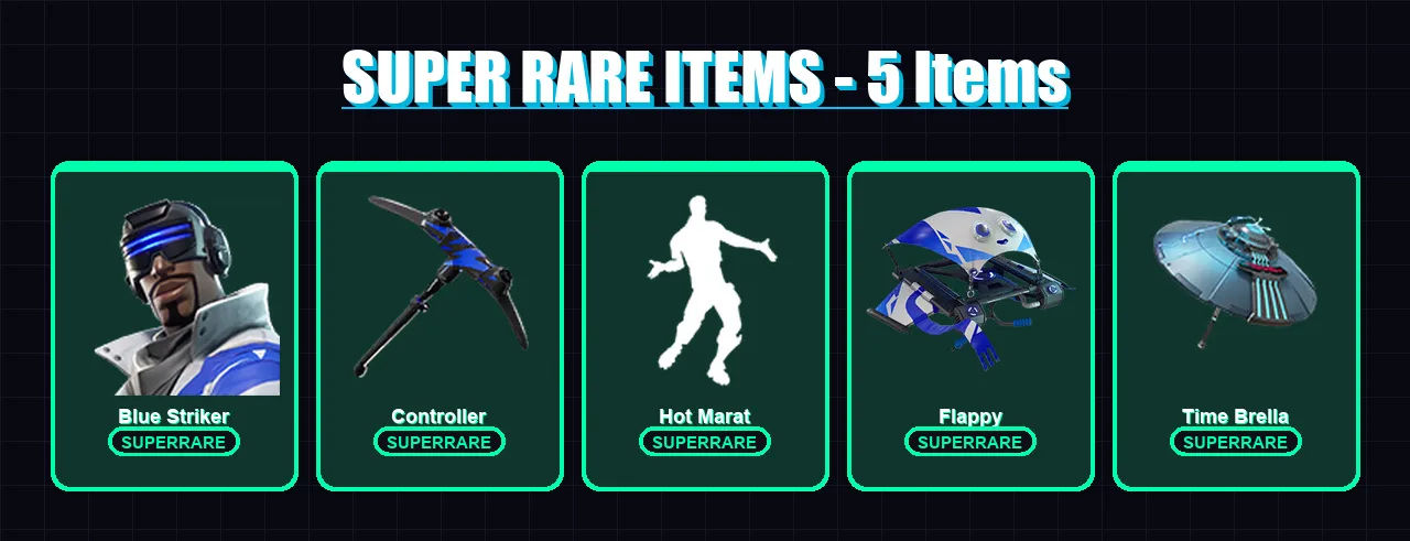 [PC/XBOX] | Blue Striker | Hybrid | Ruin | Rox | Sentinel | 17 skin | 26 pickaxe | 28 emote | 37 glider | Lv392