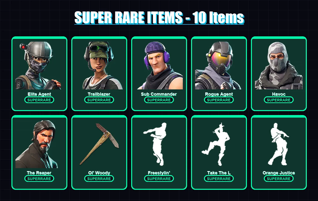 [PC/XBOX/PSN] | Elite Agent | Trailblazer | Sub Commander | Rogue Agent | Havoc | 29 skin | 24 pickaxe | 31 emote | 26 glider | Lv494 — Fortnite account