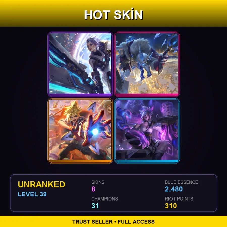 NA | Lv39 | Unranked | 8 Skin | 31 Champ — Battle Academia Ezreal