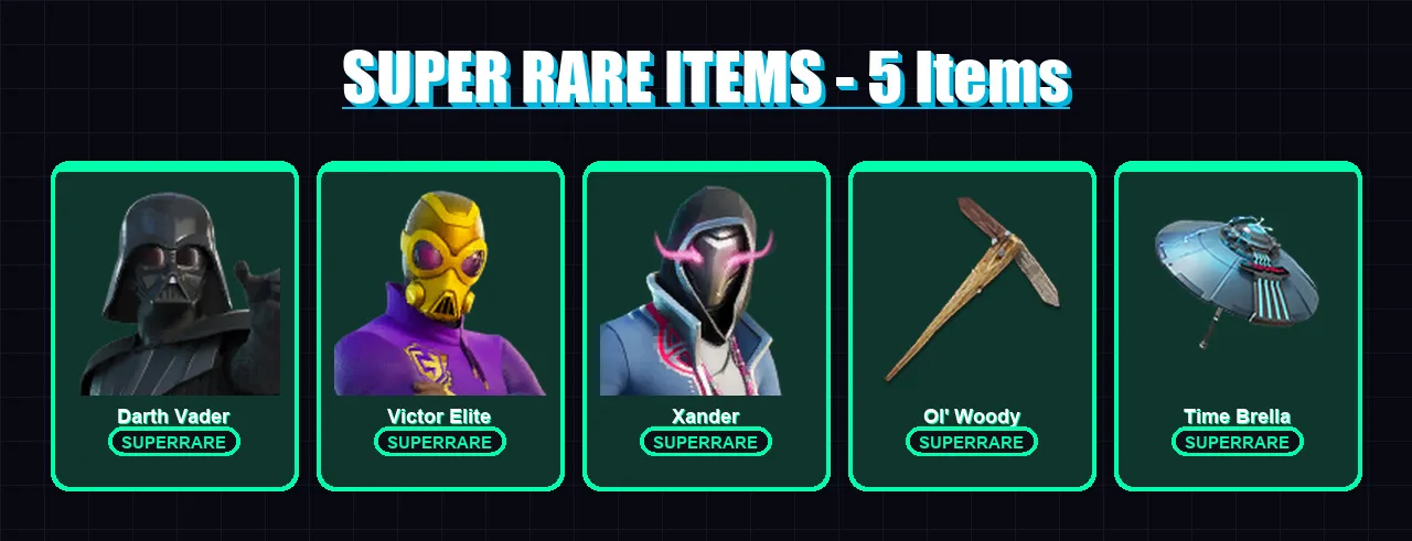 [PC/XBOX/PSN] | Darth Vader | Victor Elite | Xander | Ronin | Malik | 110 skin | 125 pickaxe | 141 emote | 117 glider | Lv2066 — Fortnite account
