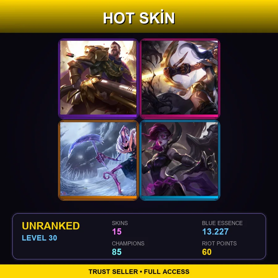 LAS | Lv30 | Unranked | 15 Skin | 85 Champ — Frankentibbers Annie
