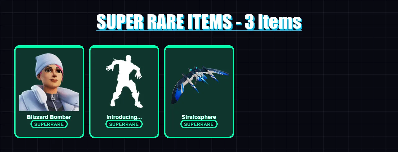 [PS4/PS5/XBOX/PC] | Blizzard Bomber | Fade | The Imagined | The Cube Queen | Eternal Knight | 148 skin | 189 pickaxe | 121 emote | 136 glider | Lv16 — Fortnite account