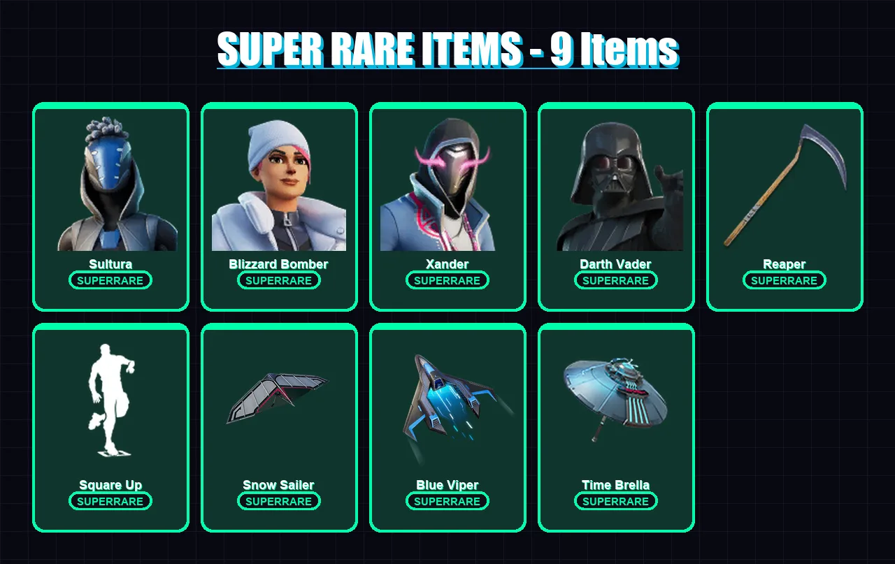[PC/XBOX/PSN] | Midas | Lara Croft | Kor | The Champion | Dummy Supreme | 217 skin | 249 pickaxe | 191 emote | 176 glider | Lv3025
