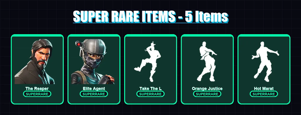 [PC/XBOX/PSN] | The Reaper | Elite Agent | Dark Voyager | Moonwalker | Rust Lord | 6 skin | 6 pickaxe | 20 emote | 13 glider | Lv275
