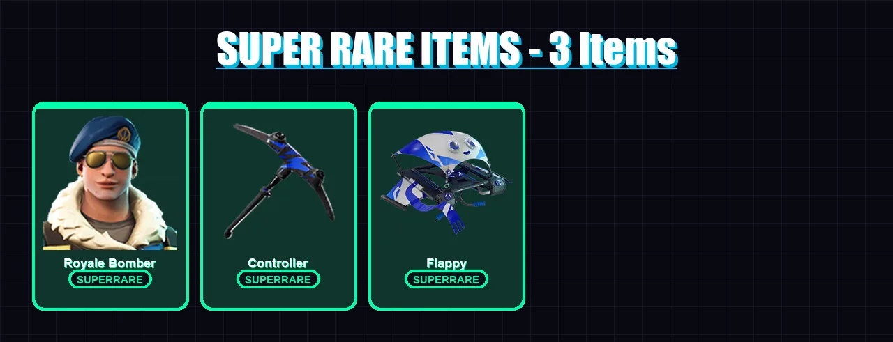 [PC/XBOX/PSN] | Royale Bomber | Gear Specialist Maya | Fusion | Midas | Deadpool | 26 skin | 30 pickaxe | 40 emote | 31 glider | Lv512