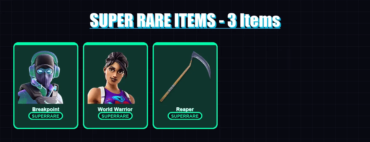 [PC/XBOX/PSN] | Breakpoint | World Warrior | Deadeye | Sorana | Crackshot | 47 skin | 52 pickaxe | 50 emote | 49 glider | Lv957 — Fortnite account