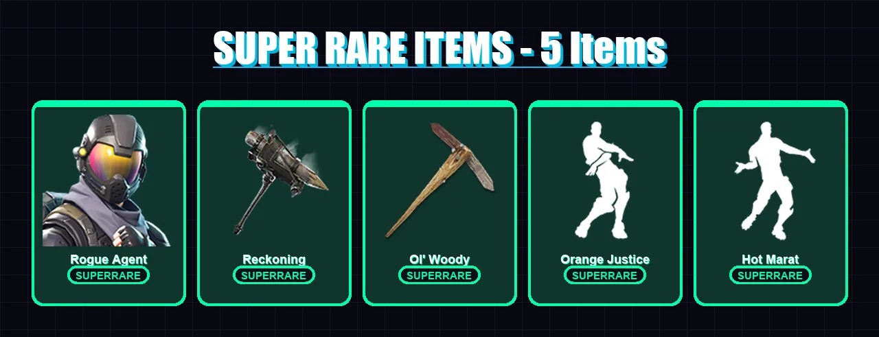 [PC/XBOX/PSN] | Rogue Agent | The Ice King | Lynx | Omega | Calamity | 58 skin | 47 pickaxe | 59 emote | 51 glider | Lv686