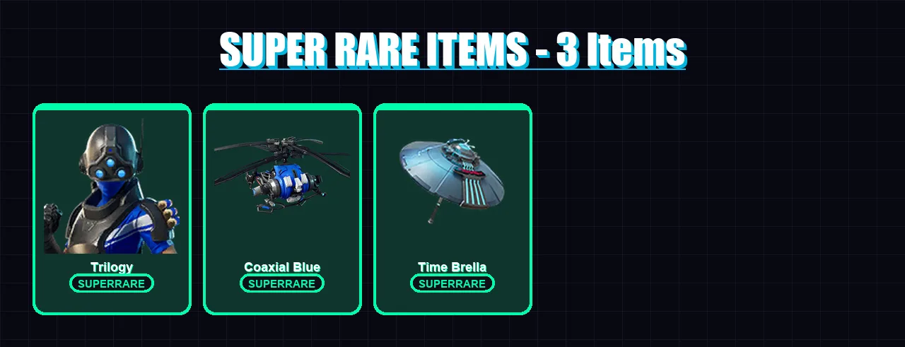 [PS4/PS5/XBOX/PC] | Trilogy | Vendetta | Eternal Knight | Rox | Catalyst | 72 skin | 145 pickaxe | 109 emote | 137 glider | Lv2901