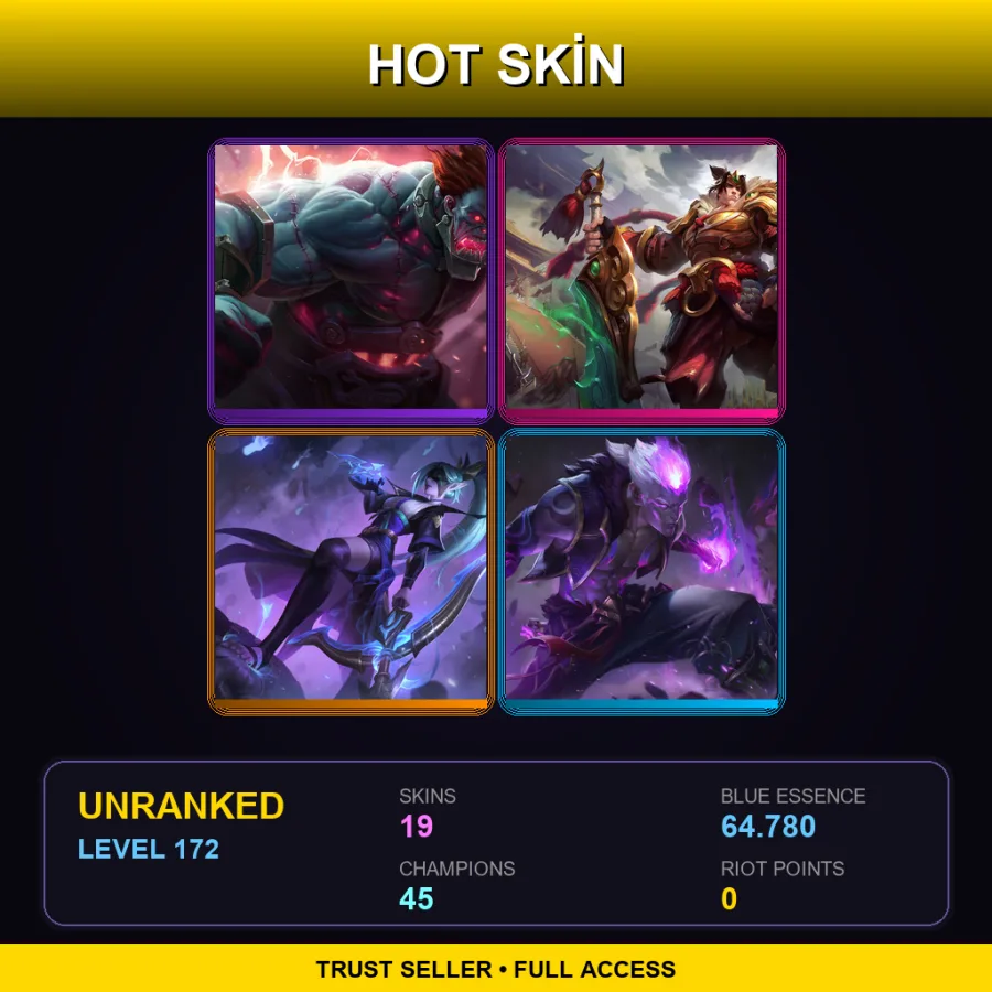 LAS | Lv172 | Unranked | 19 Skin | 45 Champ — Waterloo Miss Fortune
