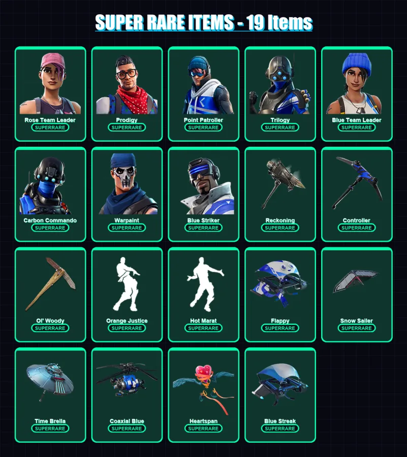 [PS4/PS5/XBOX/PC] | Rose Team Leader | Prodigy | Point Patroller | 130 skin | Lv1916 — Game account