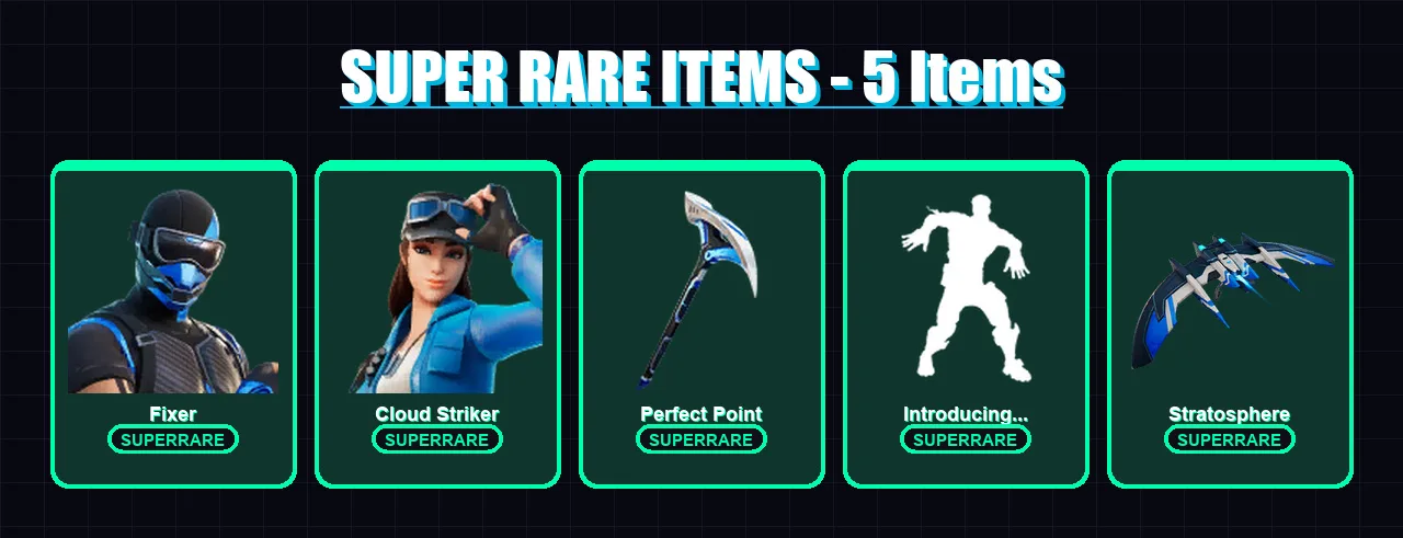 [PS4/PS5/XBOX/PC] | Fixer | Cloud Striker | Eternal Knight | Fade | Thor | 21 skin | 25 pickaxe | 17 emote | 23 glider | Lv352 — Fortnite account