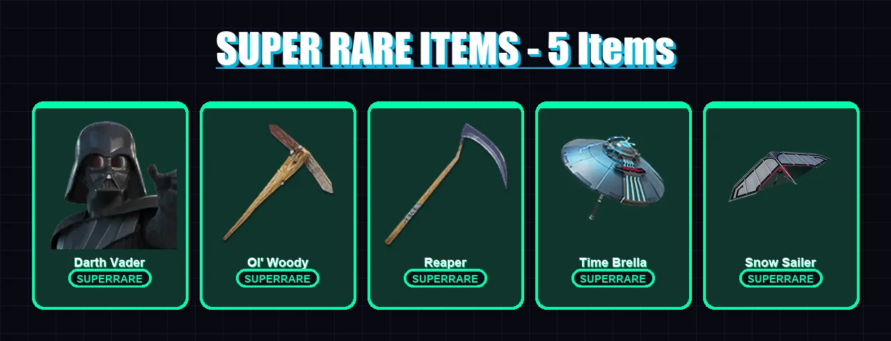[PC/XBOX] | Darth Vader | The Ageless | Ronin | Kymera | Nezumi | 94 skin | 133 pickaxe | 86 emote | 110 glider | Lv2040
