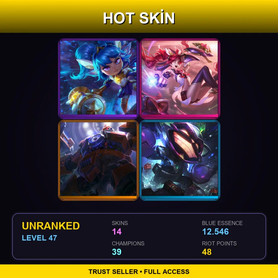 EUW | Lv47 | Unranked | 14 Skin | 39 Champ — Braum Lionheart