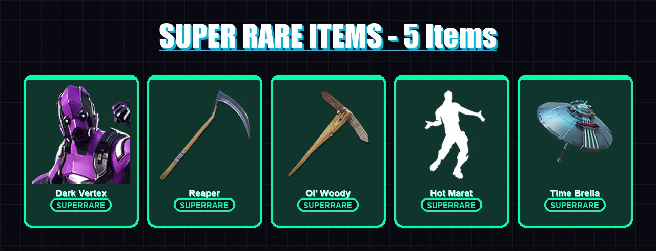 [PC/XBOX/PSN] | Dark Vertex | Renegade Raider | Blackheart | Hybrid | Singularity | 74 skin | 103 pickaxe | 89 emote | 85 glider | Lv1336