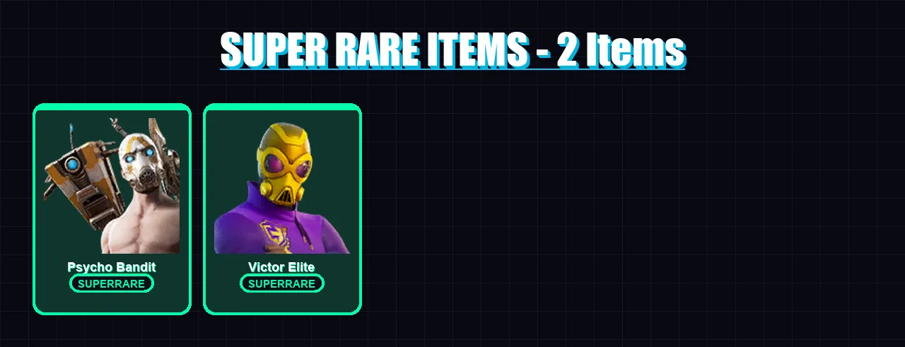 [PC/XBOX/PSN] | Psycho Bandit | Victor Elite | Zero | Mandalorian | Midas | 153 skin | 147 pickaxe | 114 emote | 111 glider | Lv1428 — Fortnite account