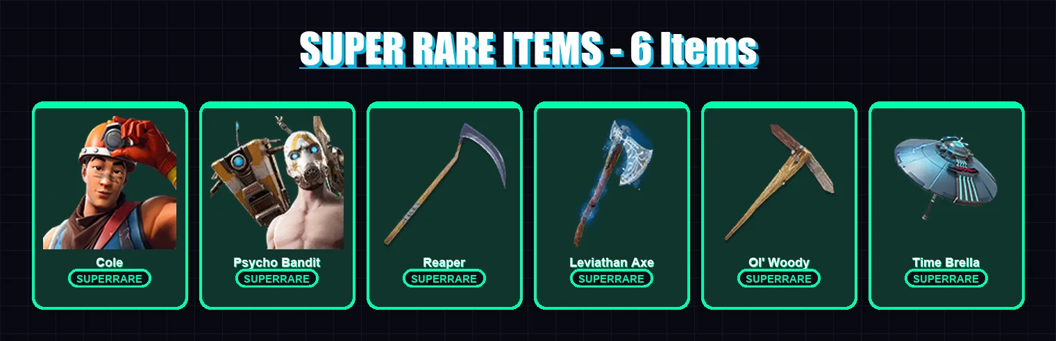 [PS4/PS5/XBOX/PC] | Cole | Psycho Bandit | Deadpool | Red Knight | Power Chord | 178 skin | 182 pickaxe | 101 emote | 108 glider | Lv3203 — main preview