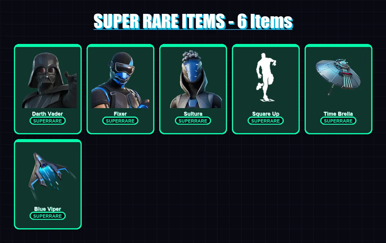 [PS4/PS5/XBOX/PC] | Darth Vader | Fixer | Sultura | Peter Griffin | Snap | 153 skin | 201 pickaxe | 151 emote | 152 glider | Lv2034
