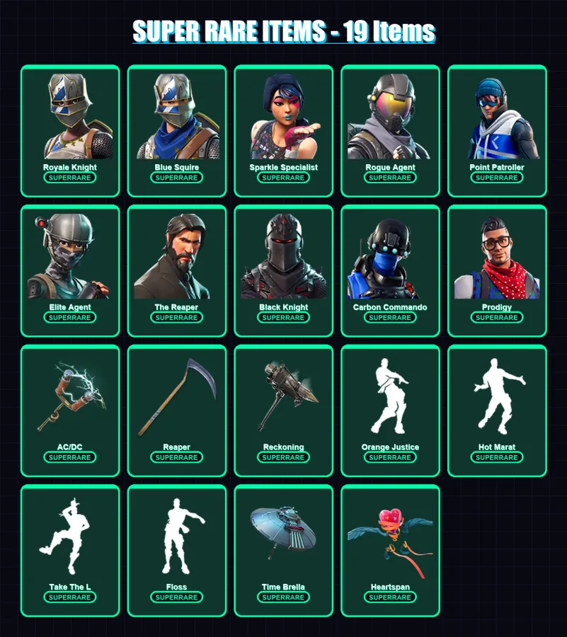 [PS4/PS5/XBOX/PC] | Royale Knight | Blue Squire | Sparkle Specialist | 81 skin | Lv1527