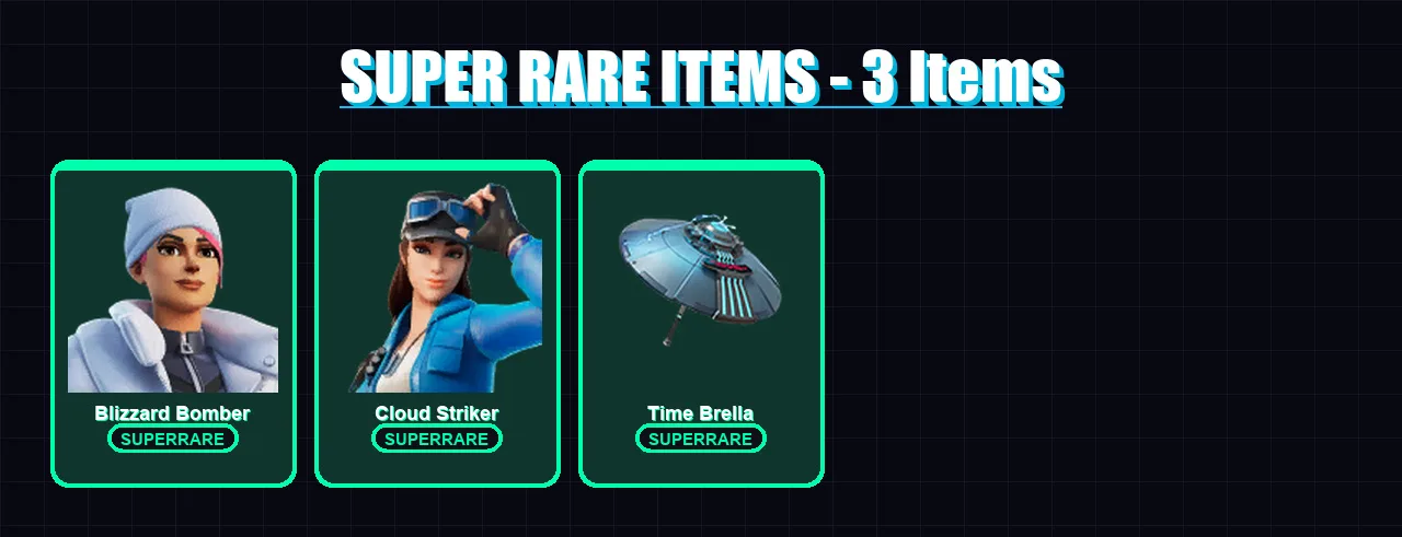 [PS4/PS5/XBOX/PC] | Blizzard Bomber | Cloud Striker | Omegarok | Ronin | Peter Griffin | 35 skin | 51 pickaxe | 39 emote | 41 glider | Lv474