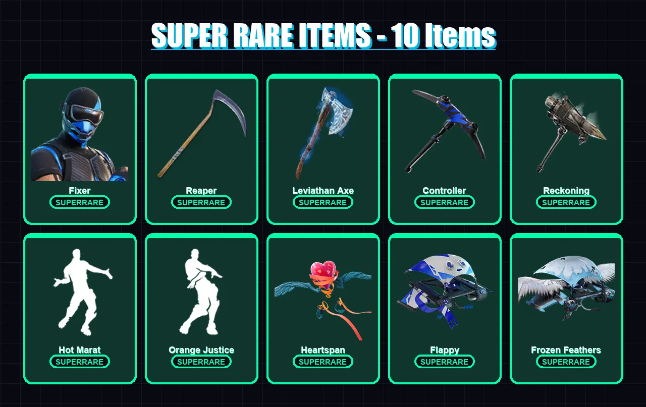 [PC/XBOX] | Fixer | Zenith | Calamity | Raz | Luxe | 65 skin | 81 pickaxe | 87 emote | 66 glider | Lv1168