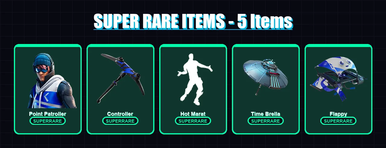 [PC] | Point Patroller | Midas | Blackheart | Deadpool | Hybrid | 28 skin | 54 pickaxe | 43 emote | 58 glider | Lv907 — Fortnite account
