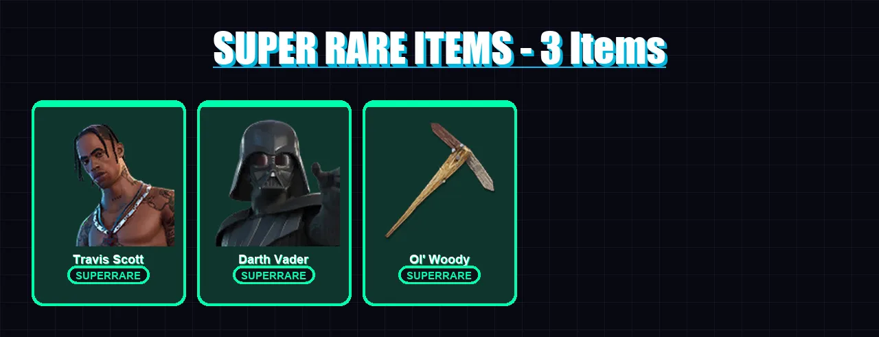 [PS4/PS5/XBOX/PC] | Travis Scott | Darth Vader | Raz | Snap | The Prisoner | 182 skin | 177 pickaxe | 132 emote | 157 glider | Lv2566 — Fortnite account