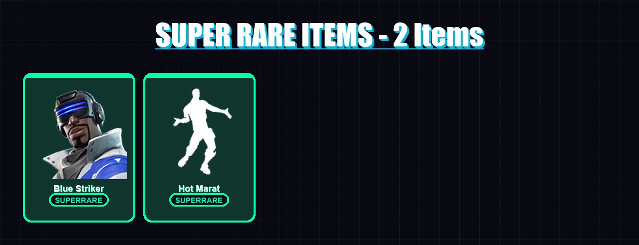 [PC/XBOX/PSN] | Blue Striker | Fade | Ruin | Fusion | Midas | 37 skin | 59 pickaxe | 64 emote | 65 glider | Lv1317