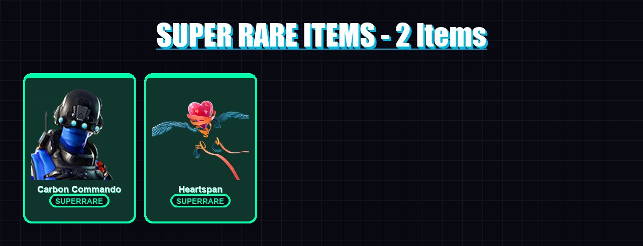 [PC/XBOX/PSN] | Carbon Commando | Blackheart | Hybrid | Cobalt | Peely | 12 skin | 11 pickaxe | 19 emote | 15 glider | Lv186