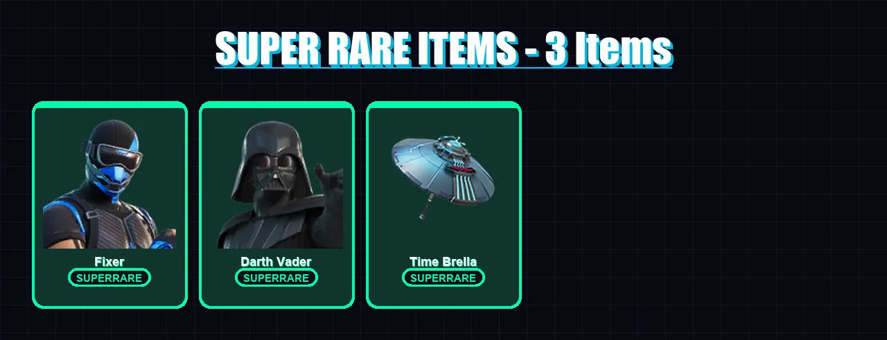 [PC/XBOX] | Fixer | Darth Vader | Era | Optimus Prime | Malik | 71 skin | 108 pickaxe | 74 emote | 99 glider | Lv1236