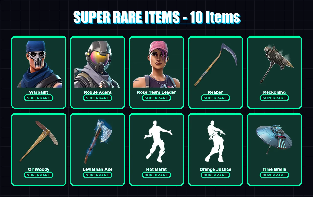 [PC/XBOX/PSN] | Warpaint | Rogue Agent | Rose Team Leader | Ragnarok | Gear Specialist Maya | 139 skin | 142 pickaxe | 128 emote | 124 glider | Lv22