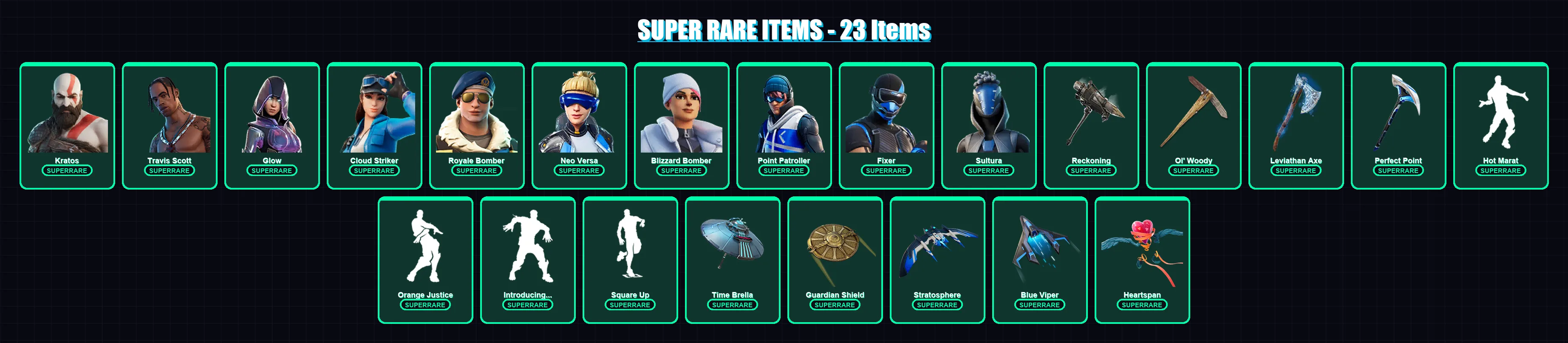 [PS4/PS5/XBOX/PC] | Kratos | Travis Scott | Glow | Cloud Striker | Royale Bomber | 141 skin | 114 pickaxe | 128 emote | 96 glider | Lv1447 — main preview