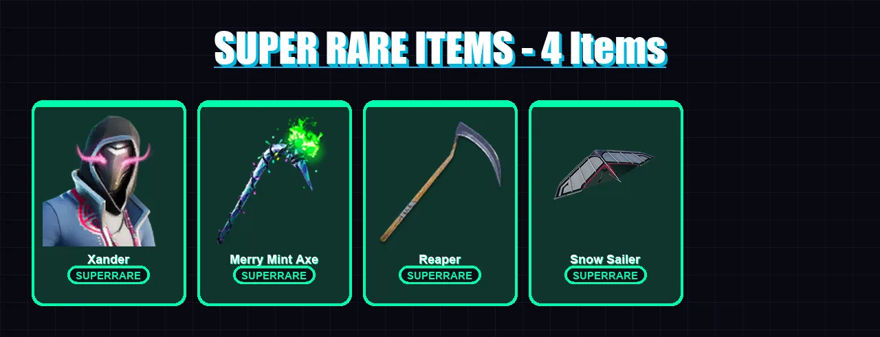 [PS4/PS5/XBOX/PC] | Xander | Raz | Ultima Knight | The Foundation | Fusion | 98 skin | 106 pickaxe | 78 emote | 87 glider | Lv1262 — Fortnite account