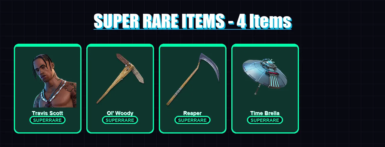 [PS4/PS5/PC] | Travis Scott | Renzo the Destroyer | Spectra Knight | 226 skin | Lv3248 — Fortnite account