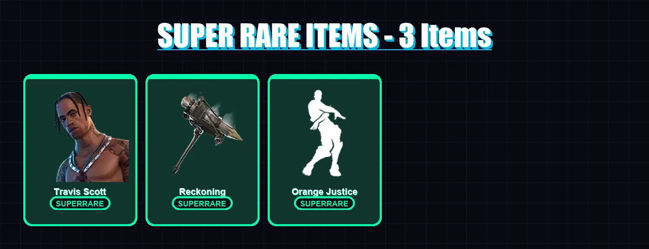 [PC/XBOX/PSN] | Travis Scott | Ragnarok | Lynx | Carbide | Wukong | 44 skin | 30 pickaxe | 39 emote | 41 glider | Lv541