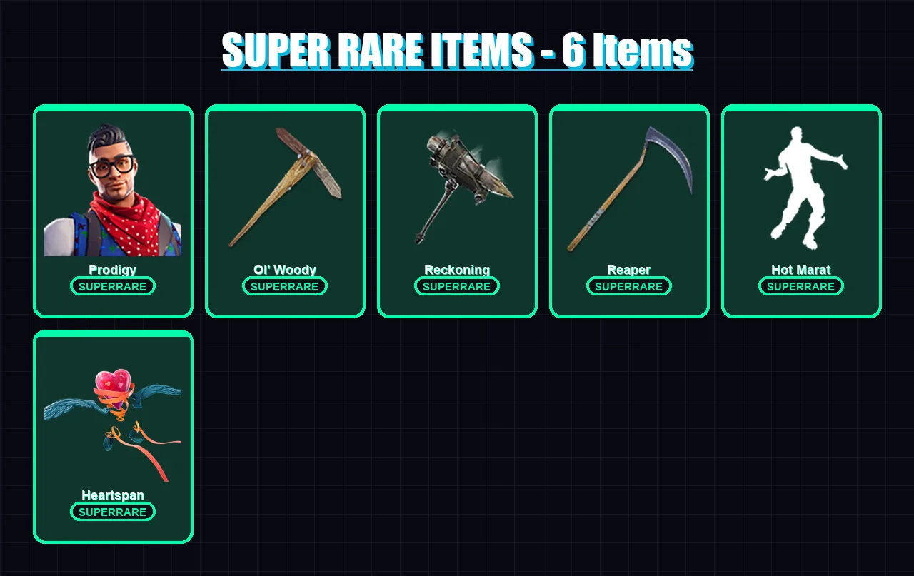 [PC/XBOX] | Prodigy | Ruin | Lynx | The Ice King | Fusion | 41 skin | 42 pickaxe | 53 emote | 46 glider | Lv728 — Fortnite account