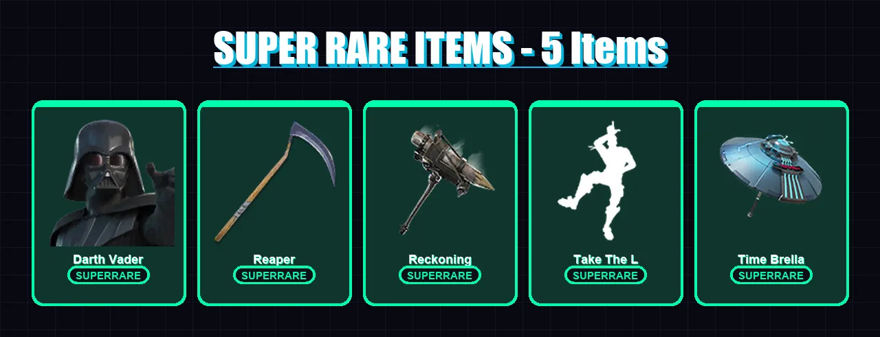 [PC/XBOX] | Darth Vader | Fusion | Enforcer | Kado Thorne | Rox | 109 skin | 88 pickaxe | 109 emote | 87 glider | Lv1820