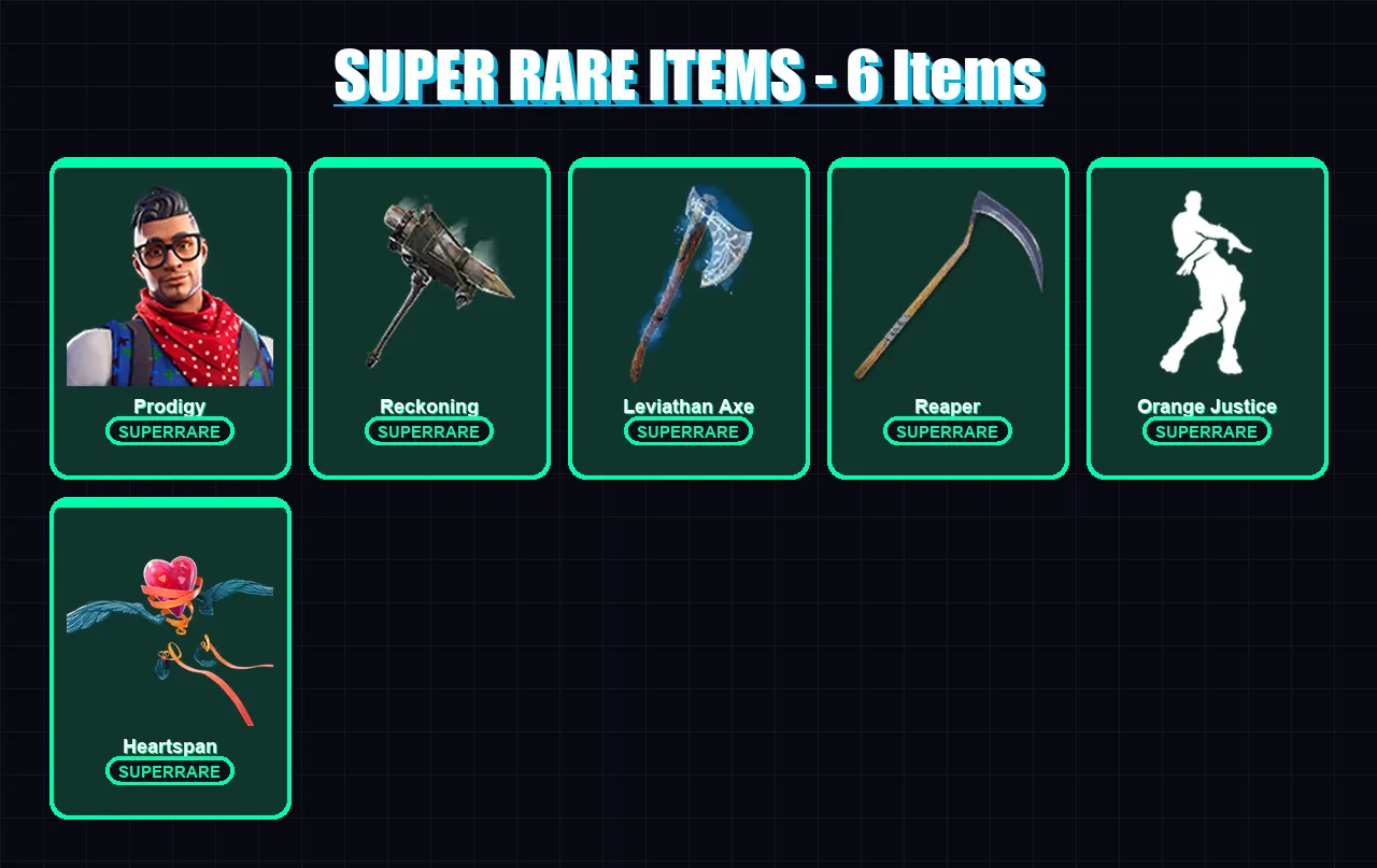 [PC/XBOX/PSN] | Prodigy | Deadpool | Lynx | Rox | Ultima Knight | 138 skin | 90 pickaxe | 128 emote | 91 glider | Lv1905