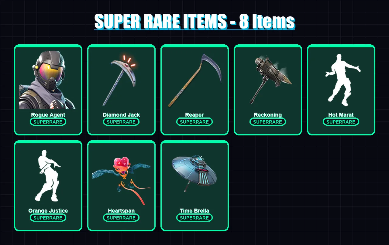 [PC/XBOX/PSN] | Rogue Agent | Midas | Lynx | Dire | Luxe | 100 skin | 134 pickaxe | 121 emote | 128 glider | Lv2083