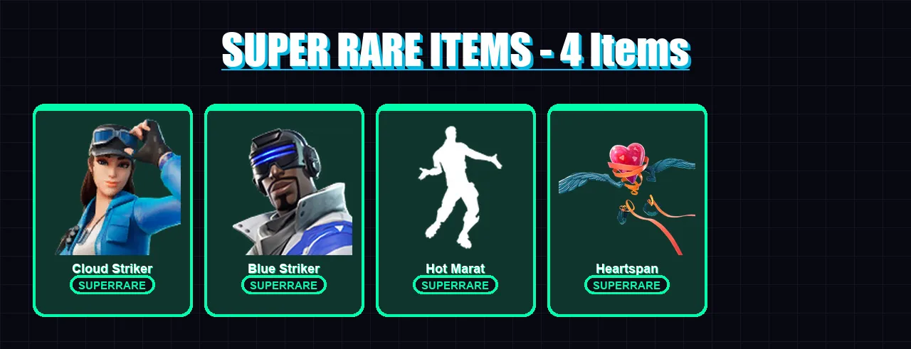 [PC/XBOX/PSN] | Cloud Striker | Blue Striker | The Ice King | Blackheart | Sentinel | 104 skin | 134 pickaxe | 122 emote | 118 glider | Lv2644 — Fortnite account