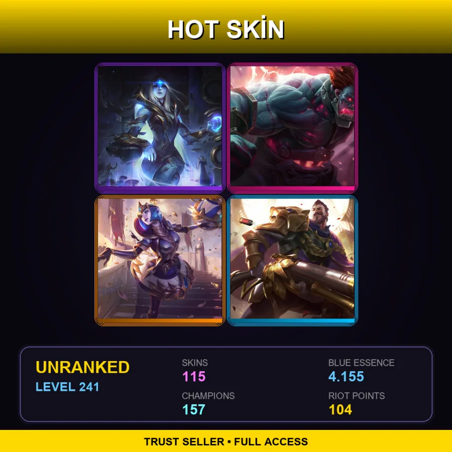 LAS | Lv241 | Unranked | 115 Skin | 157 Champ — Battle Professor Graves