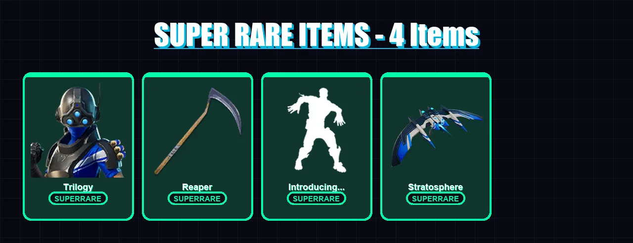 [PC/XBOX/PSN] | Trilogy | Fusion | Frozen Love Ranger | Frozen Red Knight | Frozen Raven | 32 skin | 40 pickaxe | 33 emote | 41 glider | Lv659