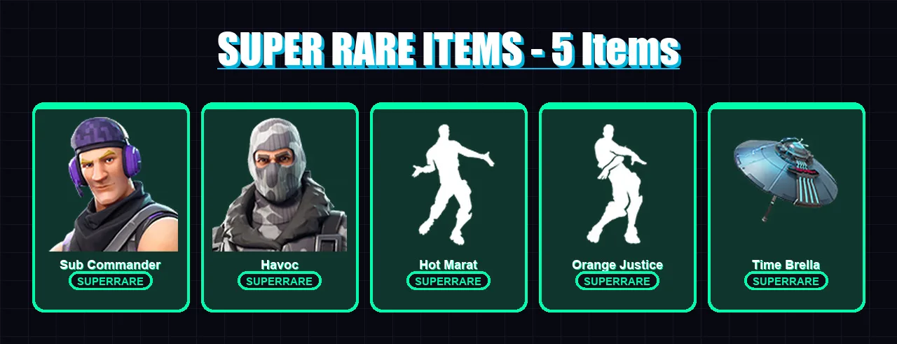 [PC/XBOX/PSN] | Sub Commander | Havoc | Blackheart | Hybrid | Sidewinder | 7 skin | 17 pickaxe | 27 emote | 25 glider | Lv463