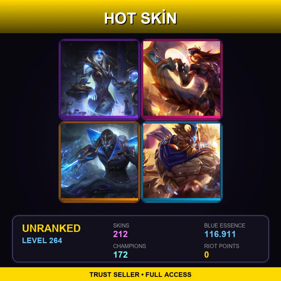 VN | Lv264 | Unranked | 212 Skin | 172 Champ — Beekeeper Singed